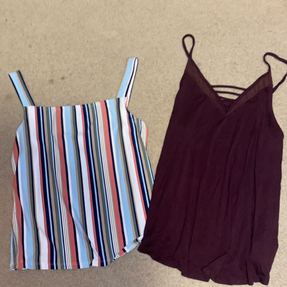 Set of women’s tank tops